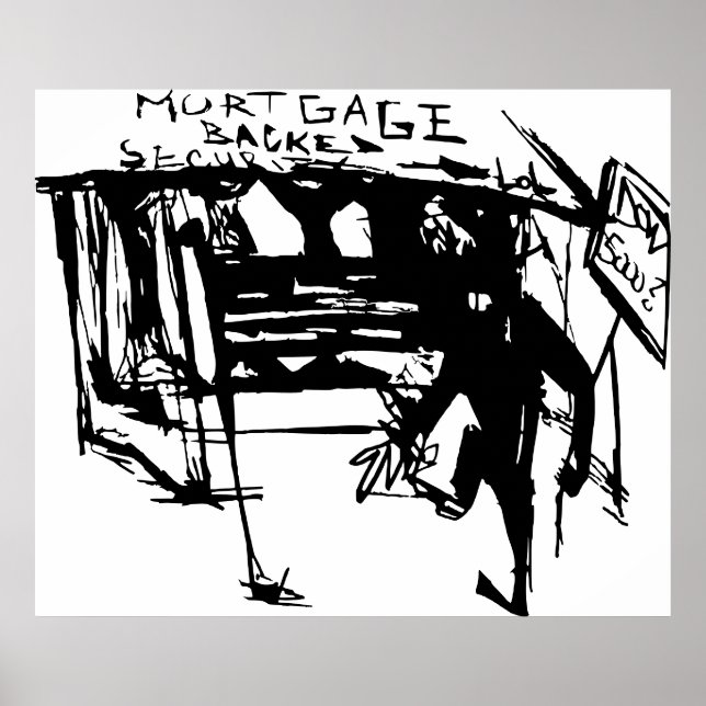MORTGAGED BACKED SECURITY POSTER (Front)