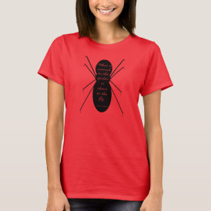 Morticia Addams and the Spider T-Shirt