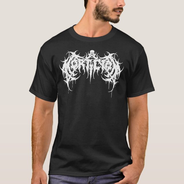 Mortician Band Logo Teesshirts   T-Shirt (Front)