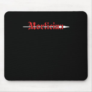 Mortician Funeral Director Grave Casket Death Gift Mouse Mat