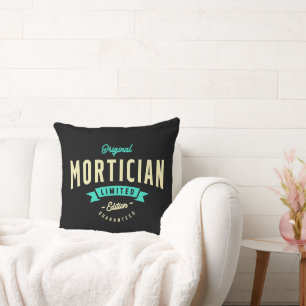 Mortician Funny Job Title Profession Cushion