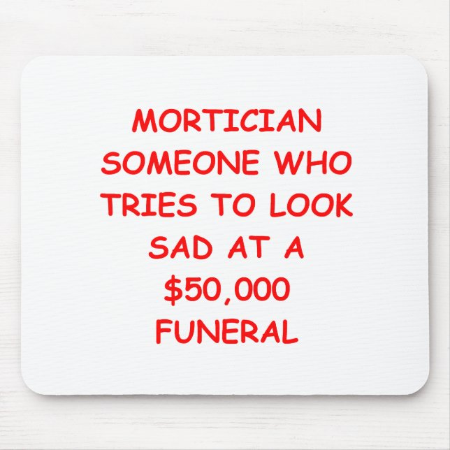 MORTician Mouse Mat (Front)