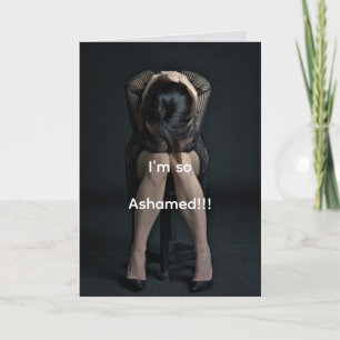 MORTIFIED - BELATED BIRTHDAY CARD