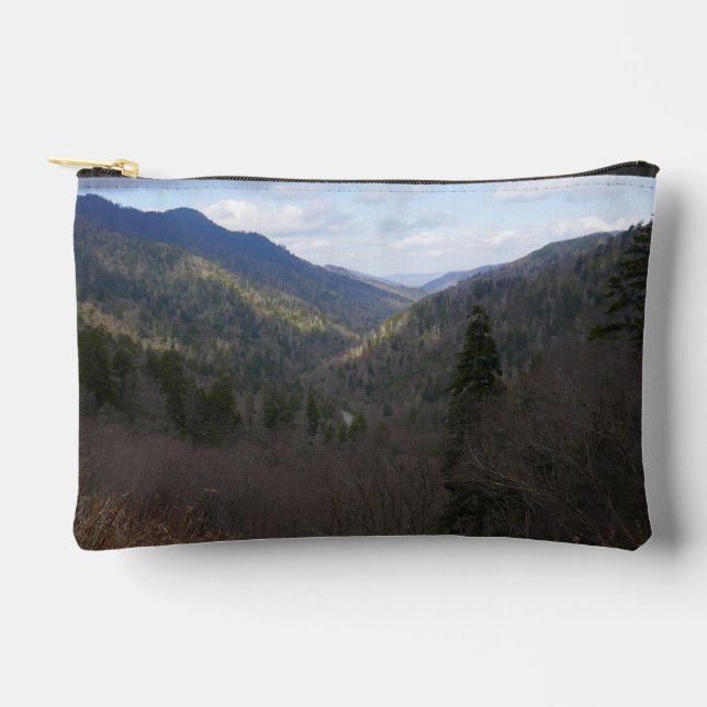 Morton Overlook at Great Smoky Mountains Accessory Pouch (Front)