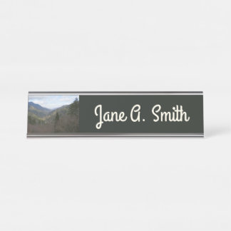 Morton Overlook at Great Smoky Mountains Desk Name Plate