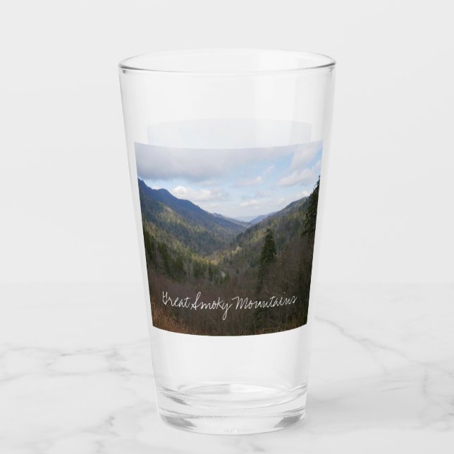 Morton Overlook at Great Smoky Mountains Glass (Front)