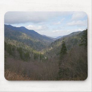 Morton Overlook at Great Smoky Mountains Mouse Mat