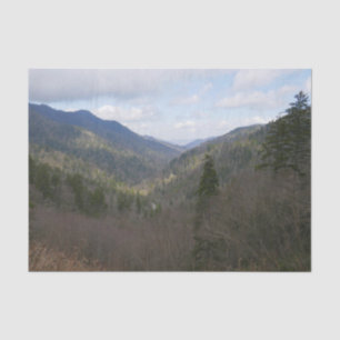 Morton Overlook at Great Smoky Mountains Tissue Paper