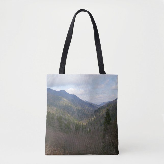 Morton Overlook at Great Smoky Mountains Tote Bag (Front)