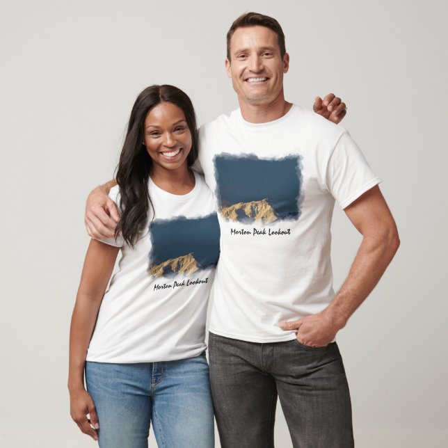 Morton Peak, CA Front T-Shirt (Unisex)