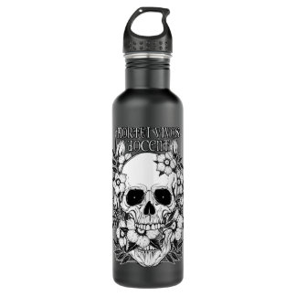 Mortui vivos docent - the Dead teach the Living 710 Ml Water Bottle
