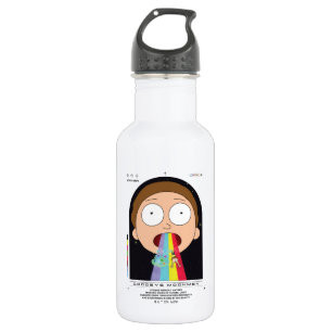 Morty Goodbye Moonmen Quote Graphic 532 Ml Water Bottle