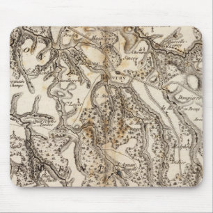Morvan Atlas Map Mouse Mat