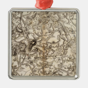Morvan Metal Tree Decoration
