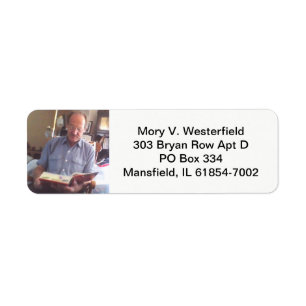 Mory V. Westerfield return address labels