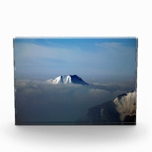Morzine France Holiday Card Acrylic Print Photo Block