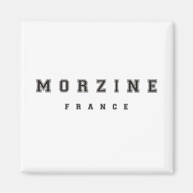 Morzine France Magnet (Front)