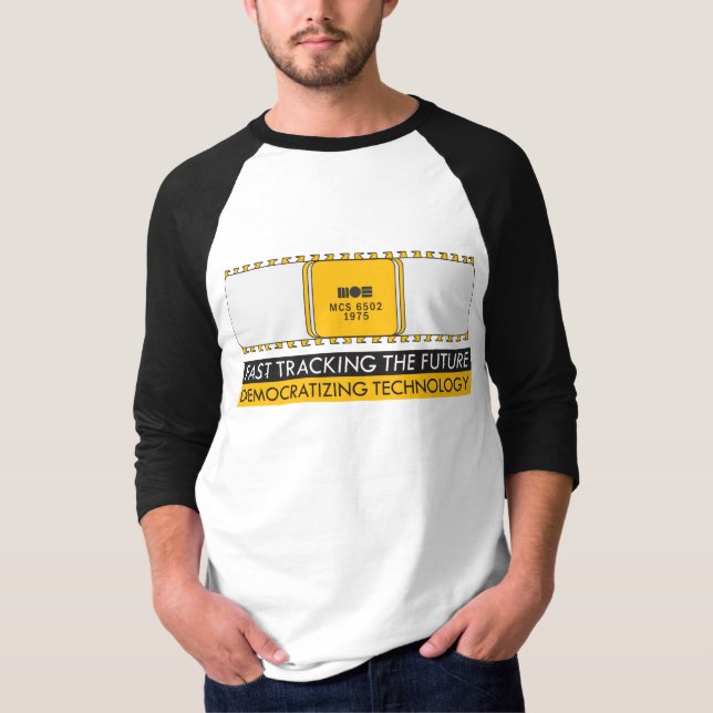 MOS 6502: Fast Tracking the Future T-Shirt (Front)