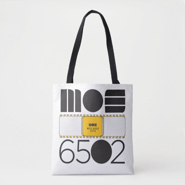 MOS 6502 Tote Bag (Front)