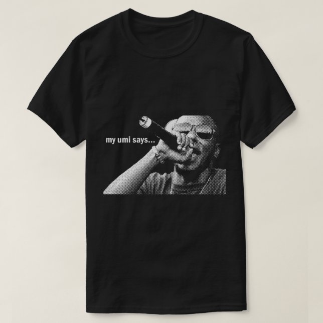 mos def - my umi says Essential T-Shirt (Design Front)