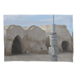 Mos Espa on planet Tatooine Pillowcase