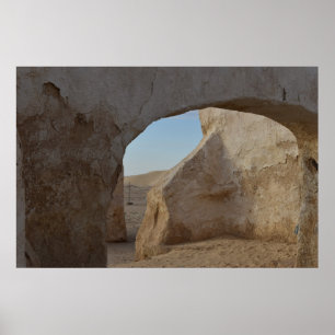 Mos Espa on planet Tatooine  Poster