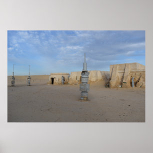 Mos Espa on planet Tatooine  Poster