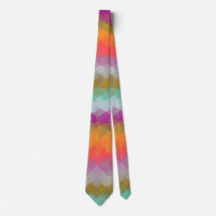 Mosaic Abstract Art #55 Tie
