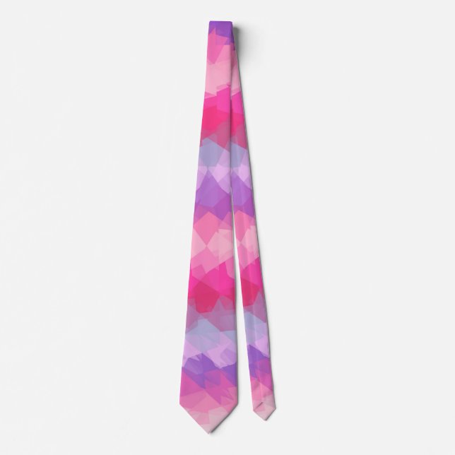 Mosaic Abstract Art #58 Tie (Front)