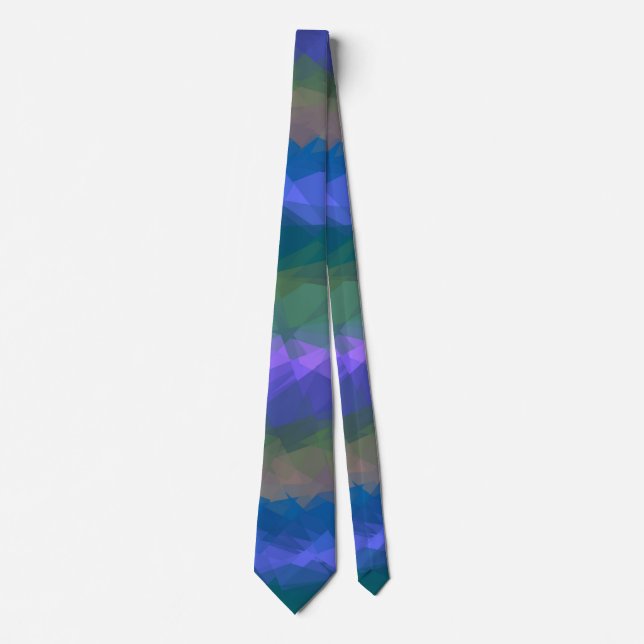 Mosaic Abstract Art #63 Tie (Front)