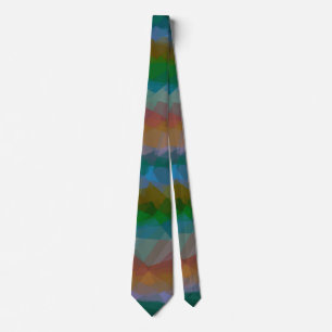 Mosaic Abstract Art #71 Tie