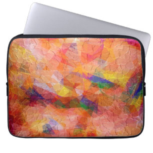 Mosaic Abstract Art   Modern Geometric Pattern 16 Laptop Sleeve