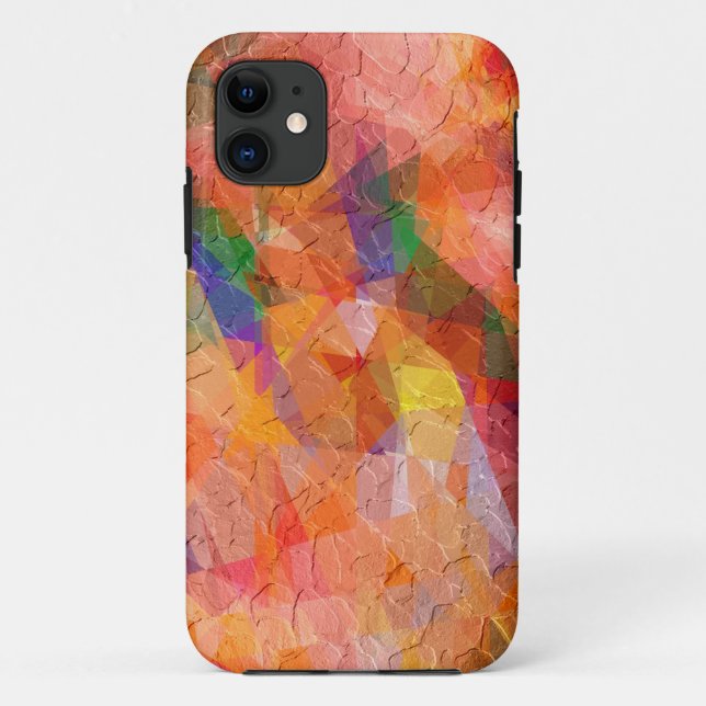 Mosaic Abstract Art | Modern Geometric Pattern 8 Case-Mate iPhone Case (Back)