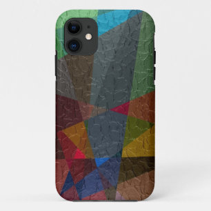 Mosaic Abstract Art Modern Geometric Pattern 9 iPhone 11 Case