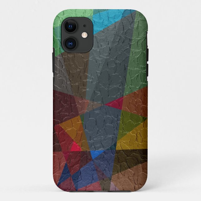Mosaic Abstract Art | Modern Geometric Pattern 9 Case-Mate iPhone Case (Back)