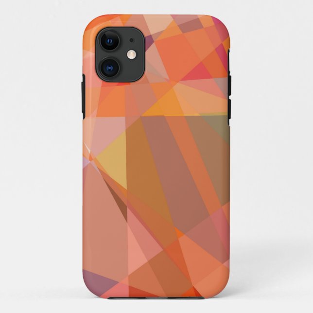 Mosaic Abstract Art | Modern Geometric Pattern Case-Mate iPhone Case (Back)