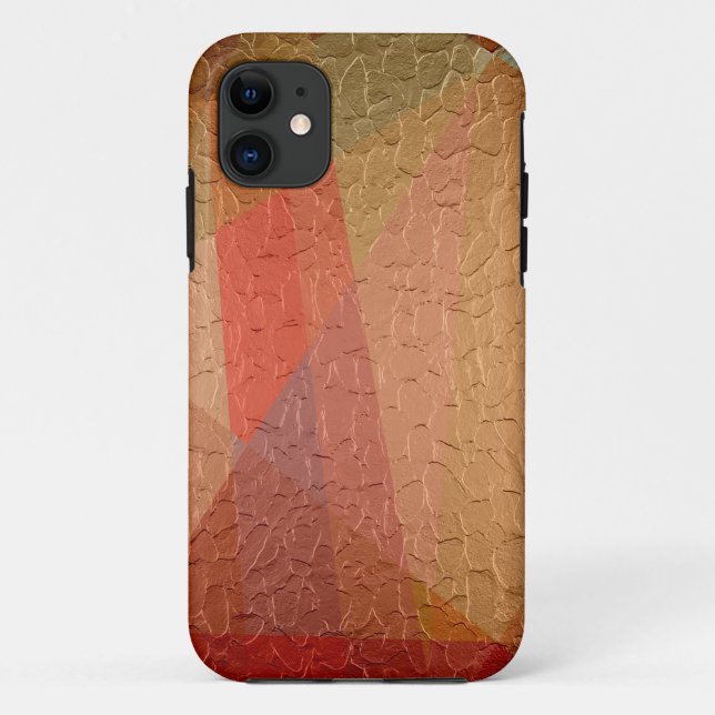 Mosaic Abstract Art | Retro Geometric Pattern 4 Case-Mate iPhone Case (Back)