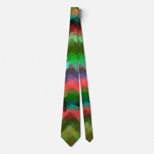 Mosaic Abstract Art Tie