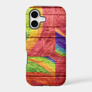 Mosaic Abstract Pastel Wood #3
