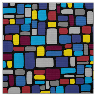Mosaic Abstract Pattern 050721 v2 Fabric
