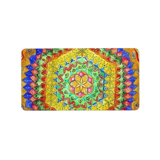Mosaic Address Label (Front)