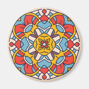 mosaic arc cercle magnet
