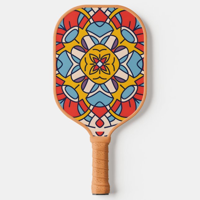 mosaic arc cercle pickleball paddle (Front)
