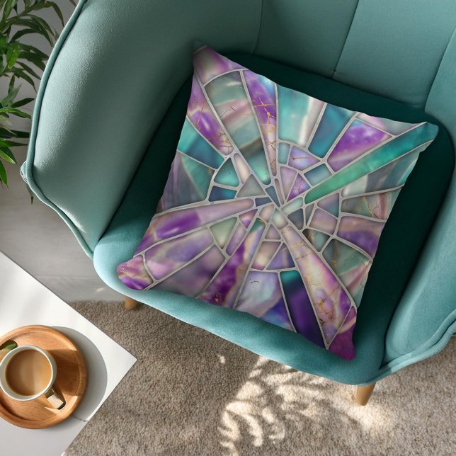 Mosaic Art - Dreamy Fluorite Cushion (Creator Uploaded)