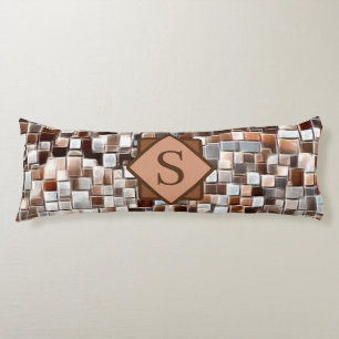 Mosaic Art / Monogram / Body Cushion