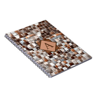 Mosaic Art / Monogram / Notebook