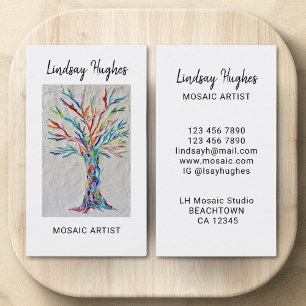 Mosaic Artist Business Business Card