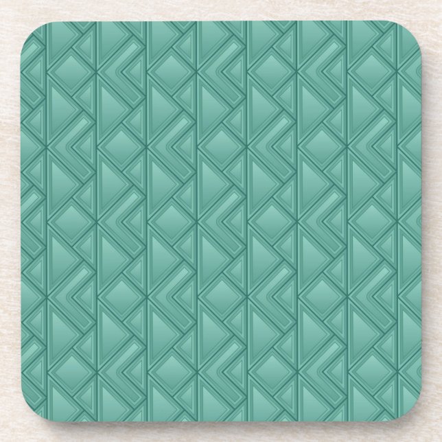 Mosaic Background Coaster (Front)