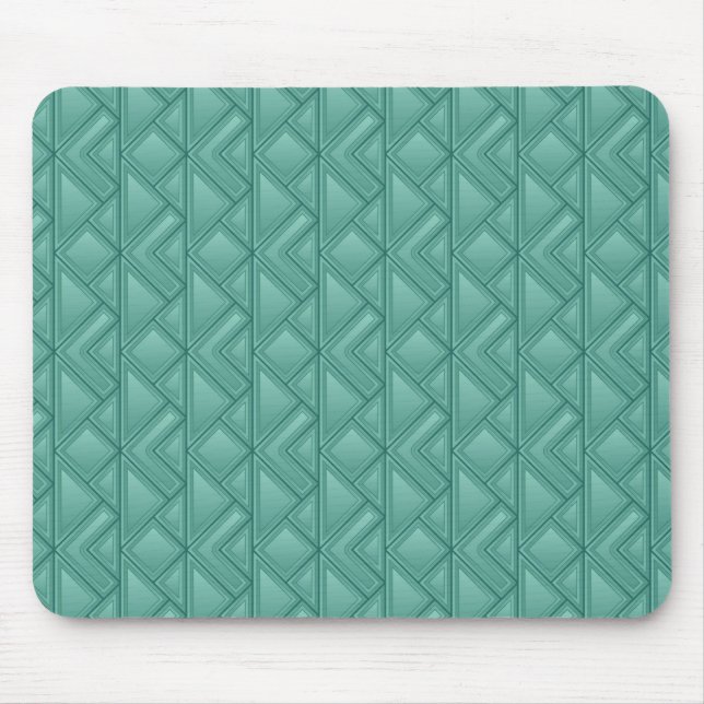 Mosaic Background Mouse Mat (Front)