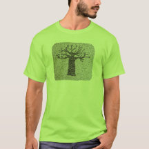 Mosaic Baobab Tree Men's T-Shirt